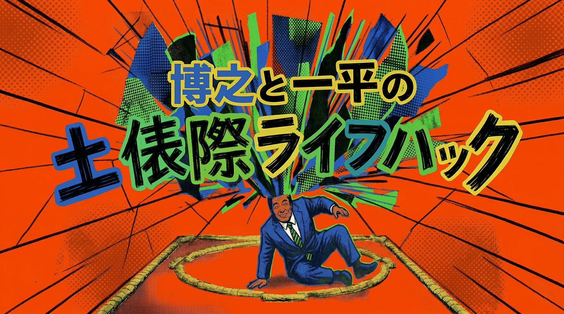土俵際ライフハック メインアートワーク